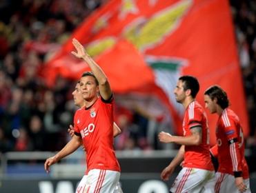Benfica's Lima has two goals in two starts in the Europa this season